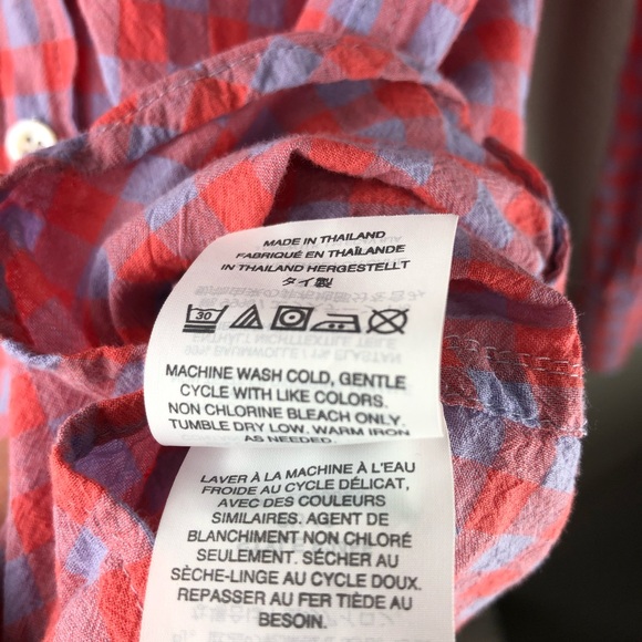 J. Crew Gingham Button Down - Picture 8 of 13